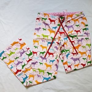 Dog Pattern PINK PJ Pants